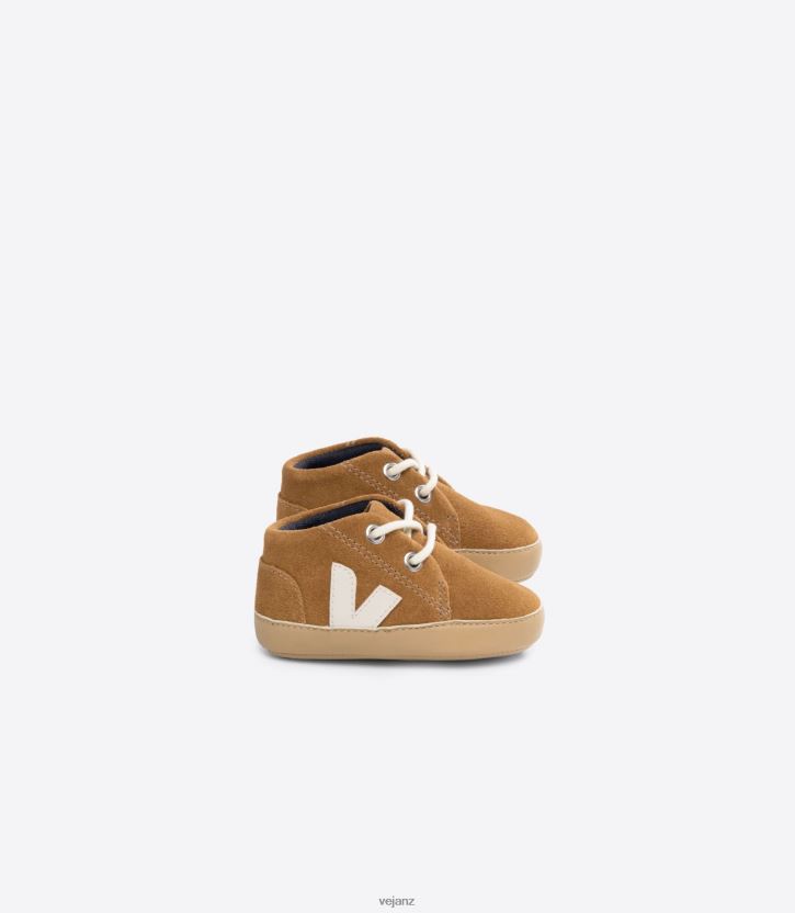 BABY SUEDE CAMEL PIERRE Kids Veja D42FZB402 Shoes