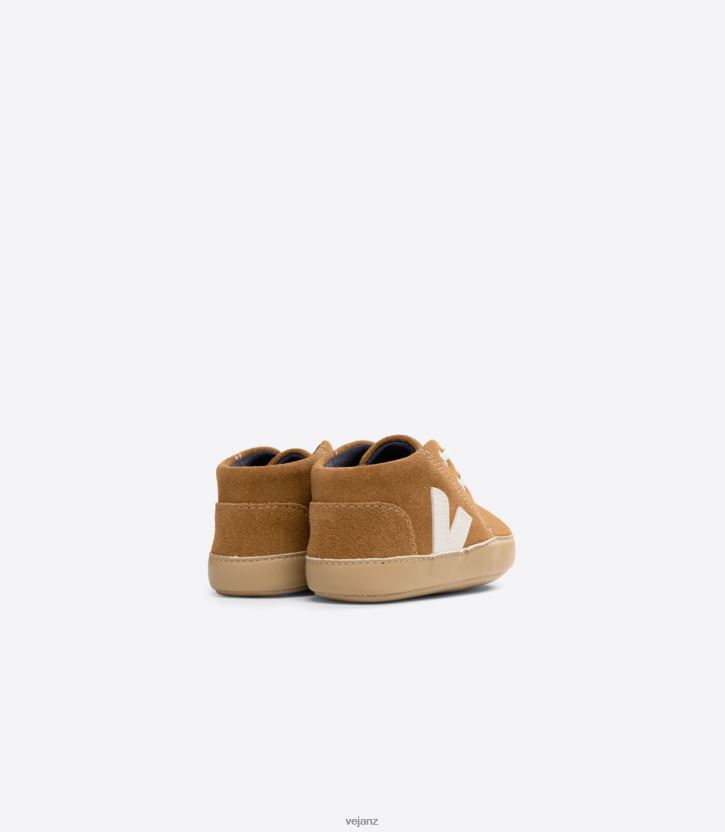 BABY SUEDE CAMEL PIERRE Kids Veja D42FZB402 Shoes