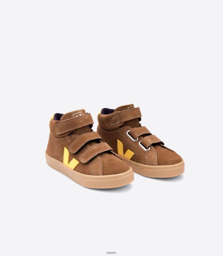 ESPLAR MID SUEDE BROWN TONIC Kids Veja D42FZB313 Shoes