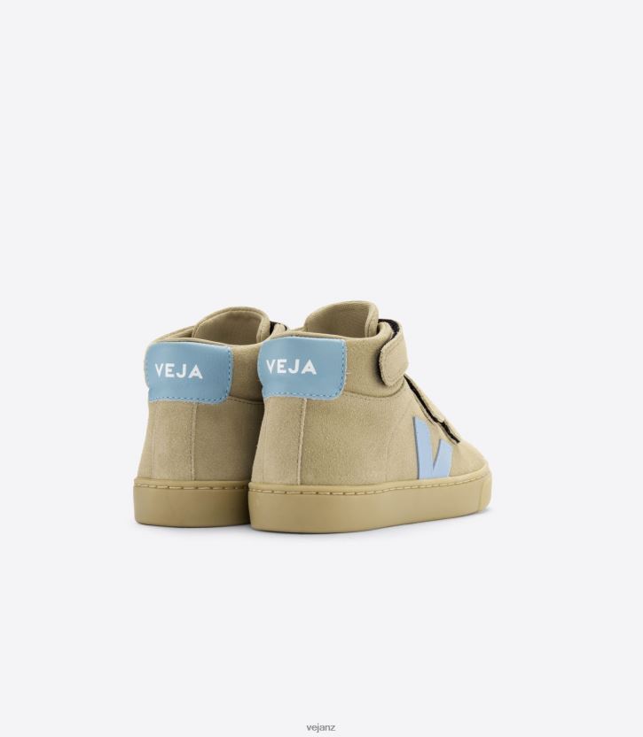 ESPLAR MID SUEDE DUNE STEEL Kids Veja D42FZB311 Shoes