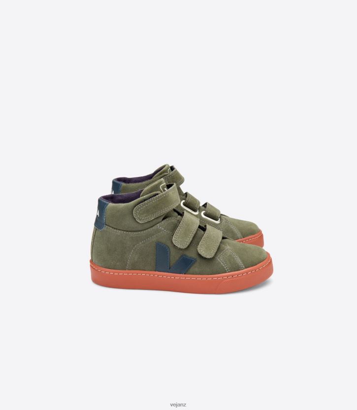 ESPLAR MID SUEDE MUD NAUTICO RUST SOLE Kids Veja D42FZB312 Shoes