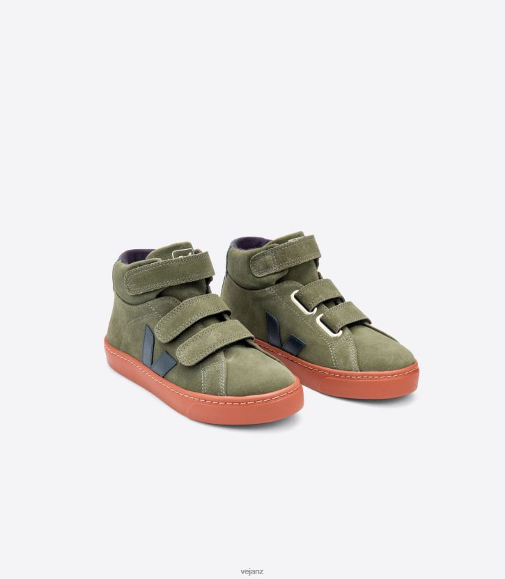 ESPLAR MID SUEDE MUD NAUTICO RUST SOLE Kids Veja D42FZB312 Shoes