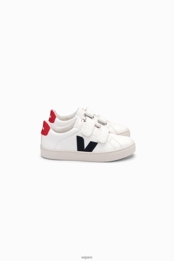ESPLAR CHROMEFREE LEATHER WHITE NAUTICO PEKIN Kids Veja D42FZB321 Shoes