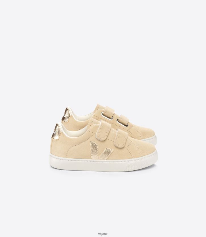 ESPLAR SUEDE ALMOND PLATINE Kids Veja D42FZB326 Shoes