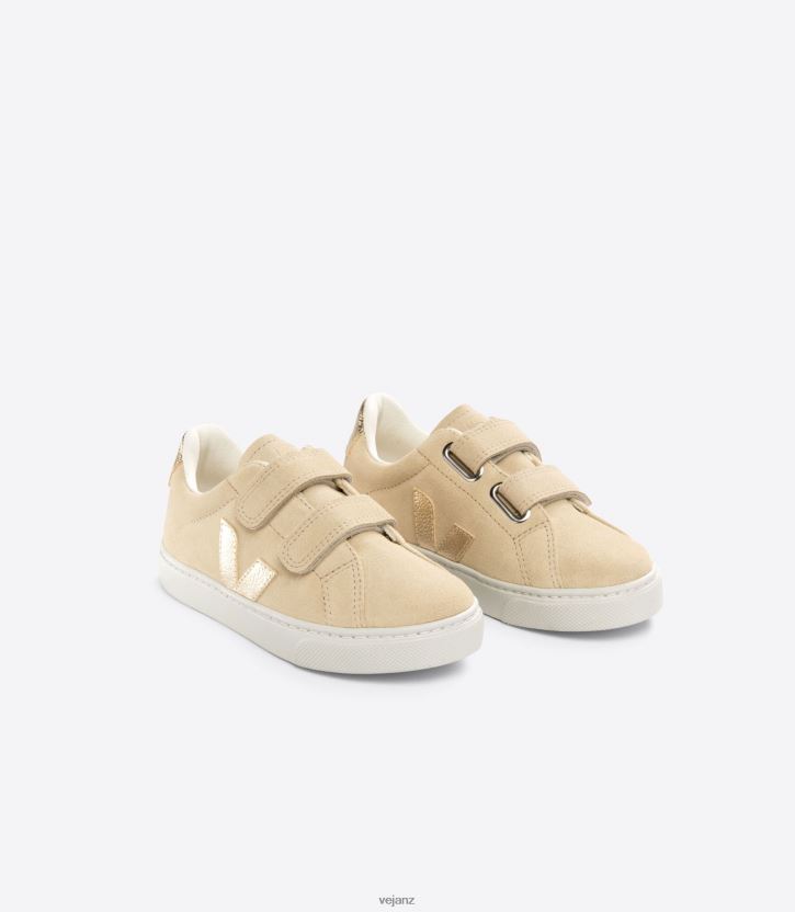 ESPLAR SUEDE ALMOND PLATINE Kids Veja D42FZB326 Shoes