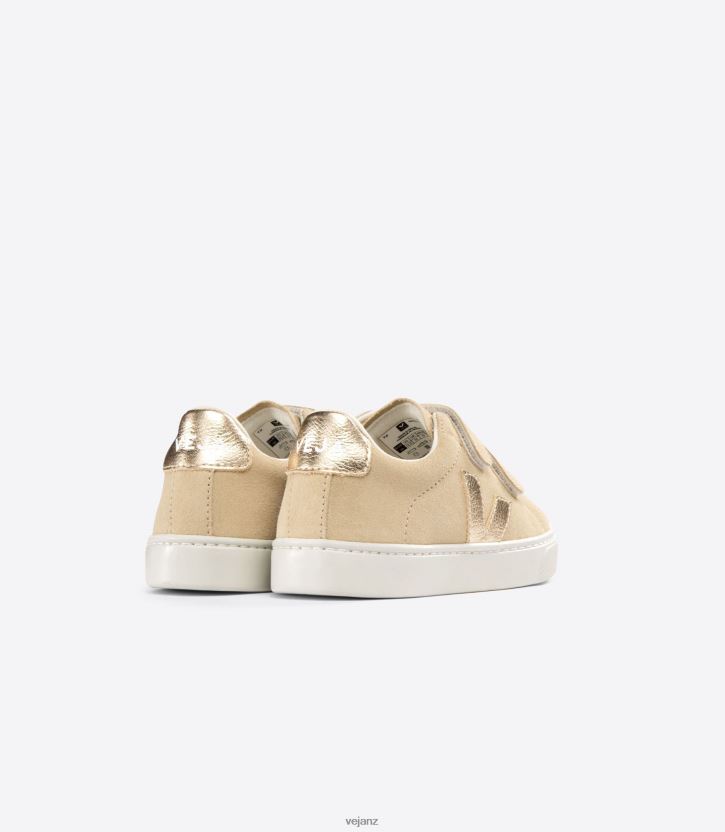 ESPLAR SUEDE ALMOND PLATINE Kids Veja D42FZB326 Shoes