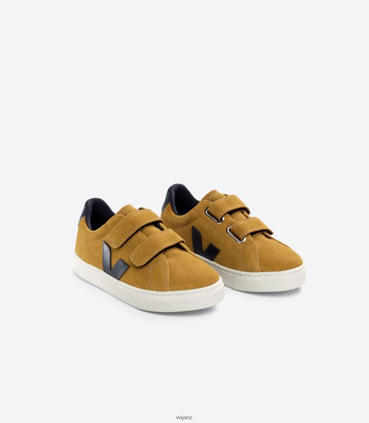 ESPLAR SUEDE CAMEL NAUTICO Kids Veja D42FZB325 Shoes
