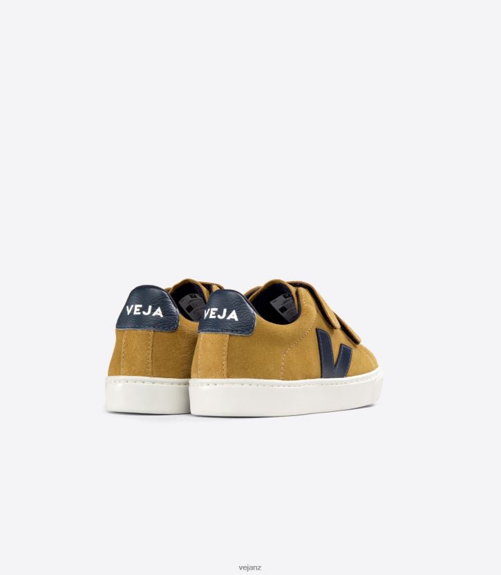 ESPLAR SUEDE CAMEL NAUTICO Kids Veja D42FZB325 Shoes