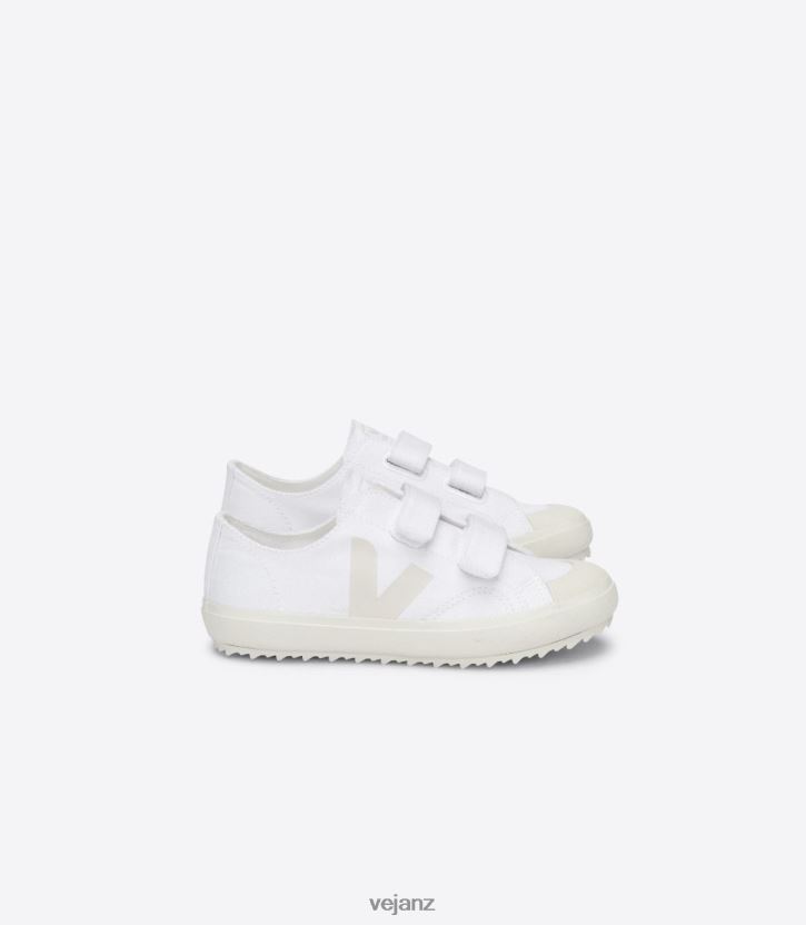 OLLIE CANVAS WHITE PIERRE Kids Veja D42FZB399 Shoes