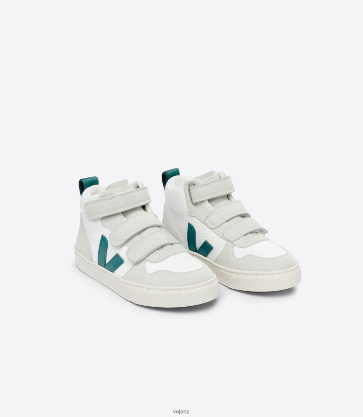 V-10 MID B-MESH WHITE BRITTANY Kids Veja D42FZB344 Shoes