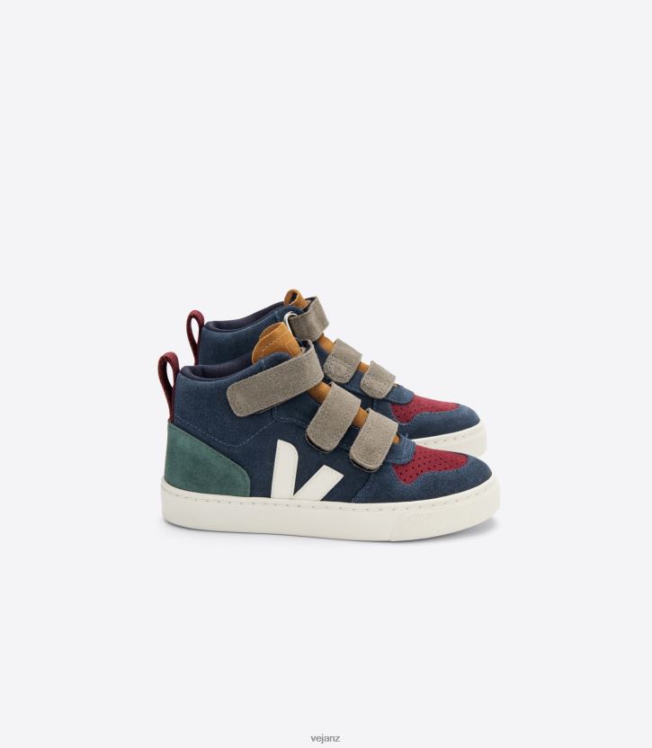 V-10 MID SUEDE MULTICO NAUTICO CYPRUS Kids Veja D42FZB349 Shoes