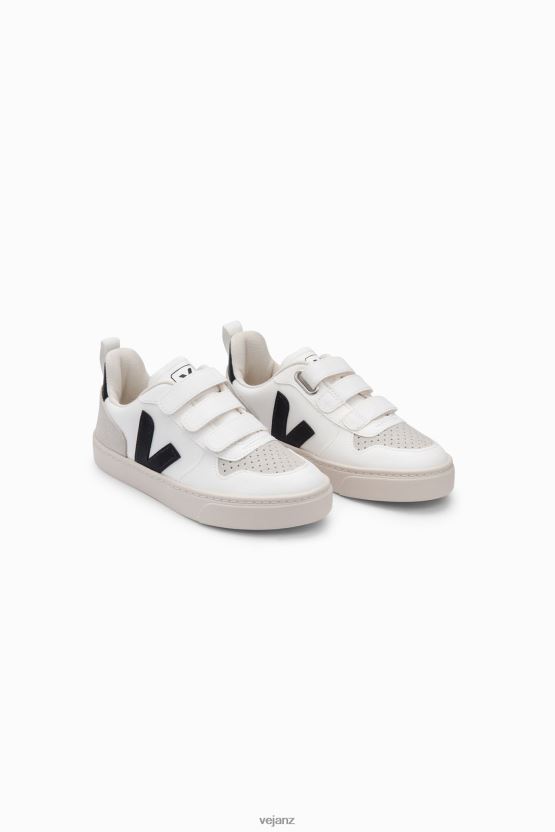 V-10 CWL WHITE BLACK Kids Veja D42FZB361 Shoes