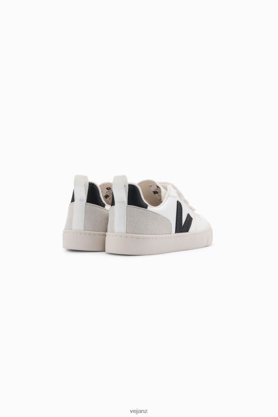 V-10 CWL WHITE BLACK Kids Veja D42FZB361 Shoes