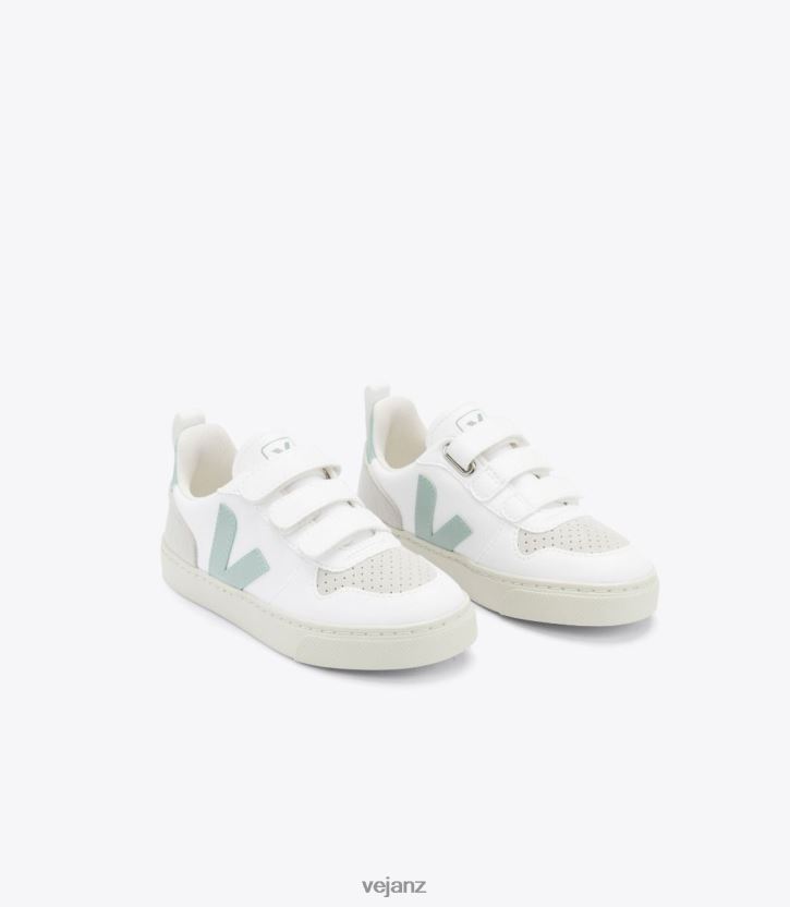 V-10 CWL WHITE MATCHA Kids Veja D42FZB360 Shoes