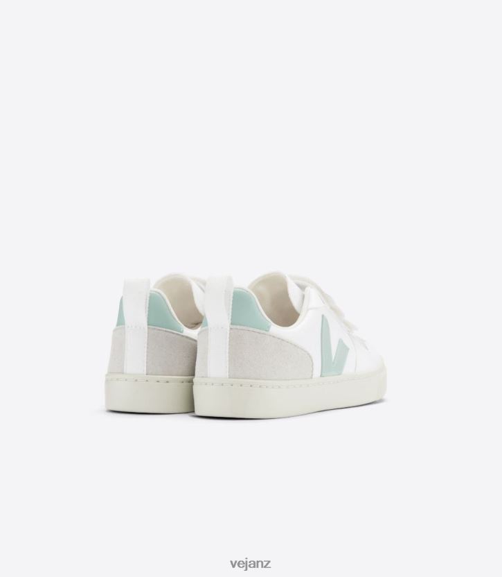 V-10 CWL WHITE MATCHA Kids Veja D42FZB360 Shoes