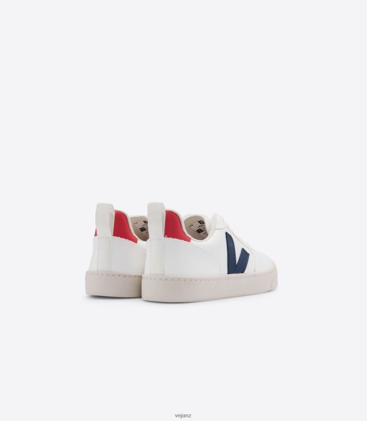 V-10 LACES CWL WHITE COBALT PEKIN Kids Veja D42FZB365 Shoes