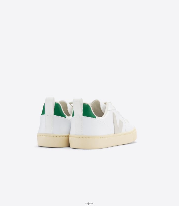 V-10 LACES CWL WHITE PIERRE EMERAUDE Kids Veja D42FZB366 Shoes