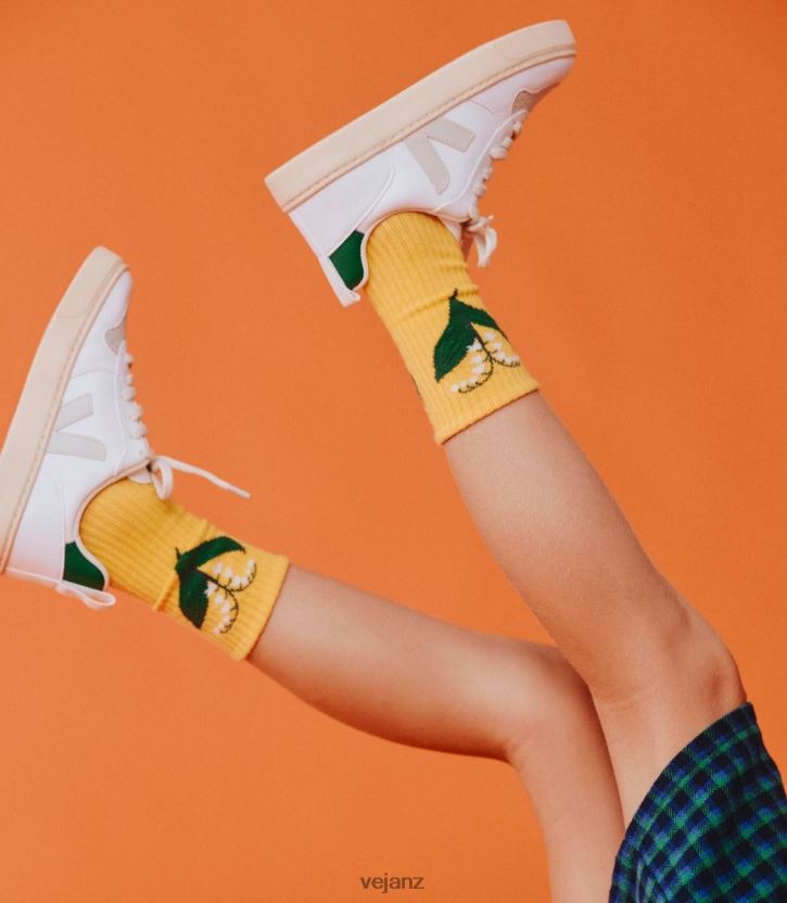 V-10 LACES CWL WHITE PIERRE EMERAUDE Kids Veja D42FZB366 Shoes