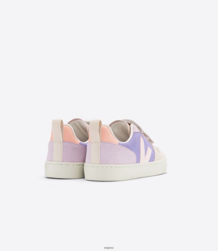 V-10 SUEDE MULTICO LAVANDE Kids Veja D42FZB372 Shoes