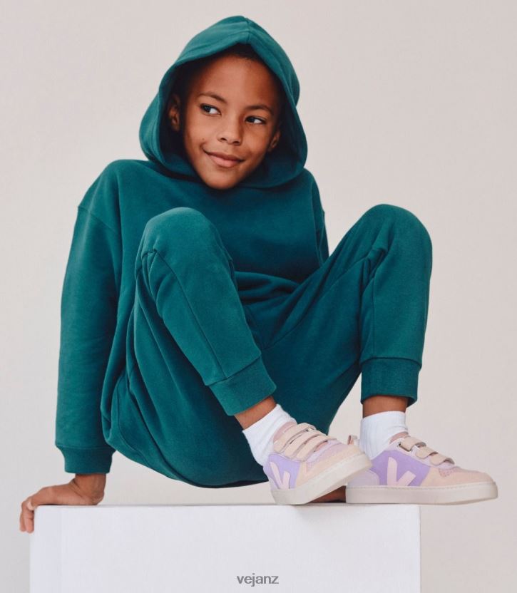 V-10 SUEDE MULTICO LAVANDE Kids Veja D42FZB372 Shoes