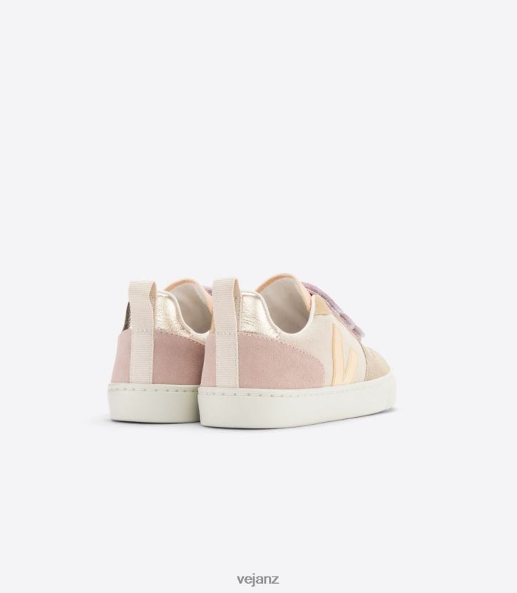 V-10 SUEDE MULTICO SABLE Kids Veja D42FZB364 Shoes