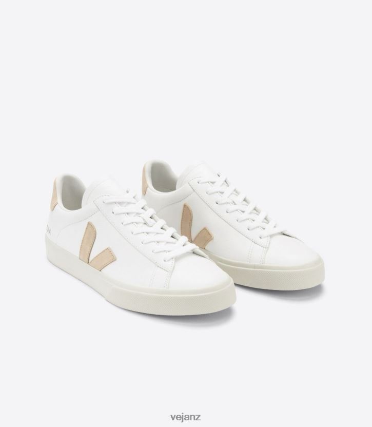 CAMPO CHROMEFREE LEATHER WHITE ALMOND Men Veja D42FZB23 Shoes