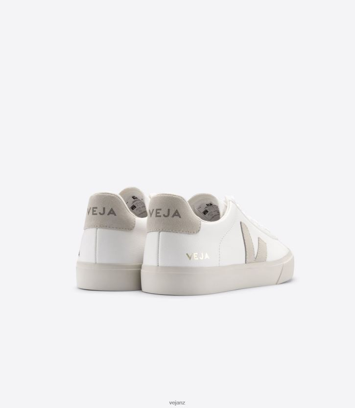 CAMPO CHROMEFREE LEATHER WHITE NATURAL Men Veja D42FZB8 Shoes