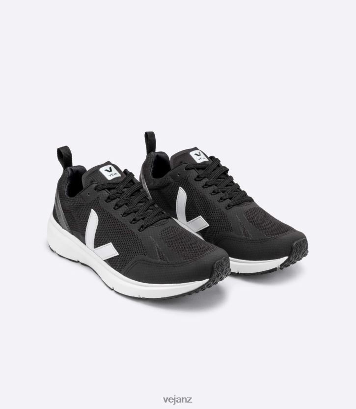 CONDOR 2 ALVEOMESH BLACK WHITE Men Veja D42FZB193 Shoes