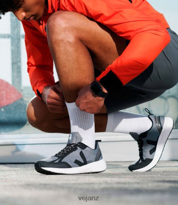 CONDOR 2 ALVEOMESH CONCRETE BLACK Men Veja D42FZB200 Shoes