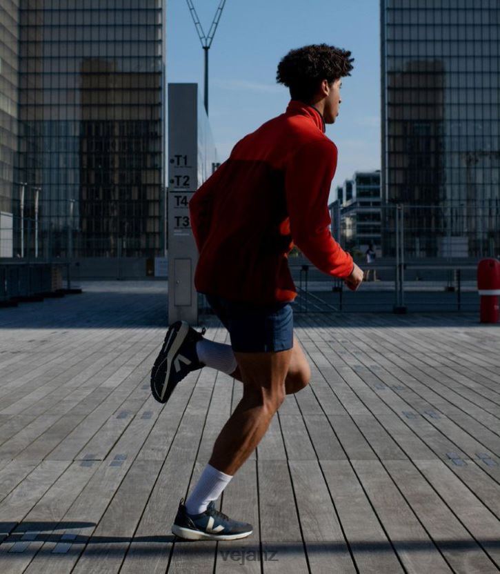 CONDOR 2 ALVEOMESH NAUTICO PIERRE BLACK Men Veja D42FZB188 Shoes