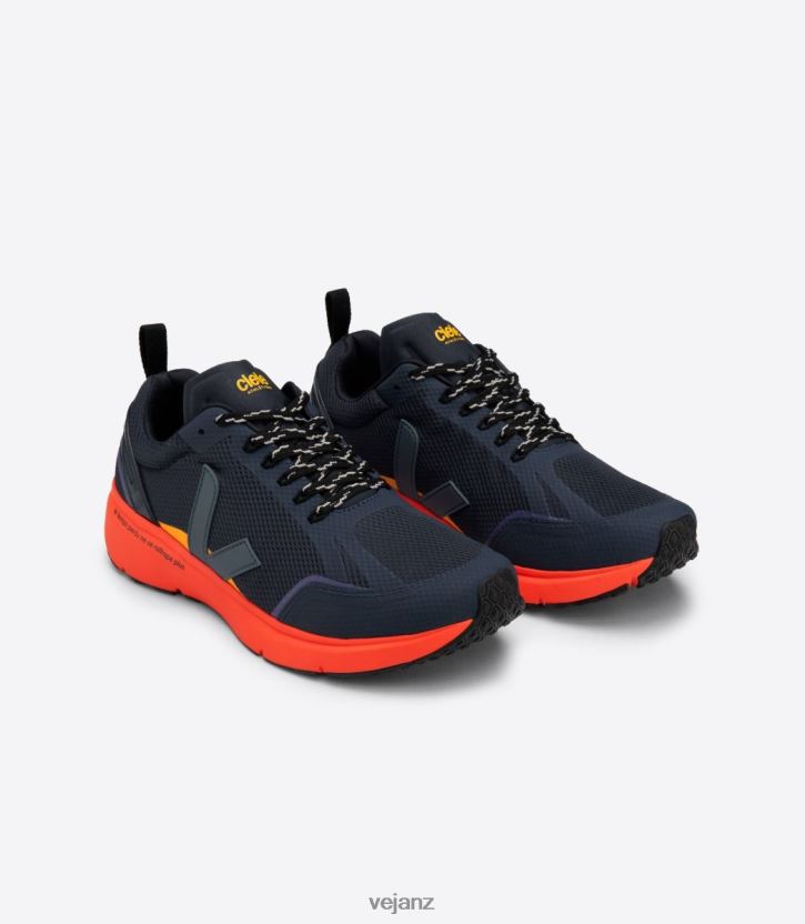 CONDOR 2 CIELE NAUTICO ORANGE FLUO Men Veja X D42FZB197 Shoes