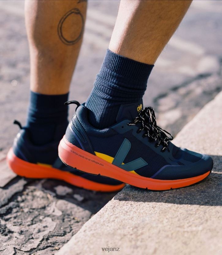 CONDOR 2 CIELE NAUTICO ORANGE FLUO Men Veja X D42FZB197 Shoes