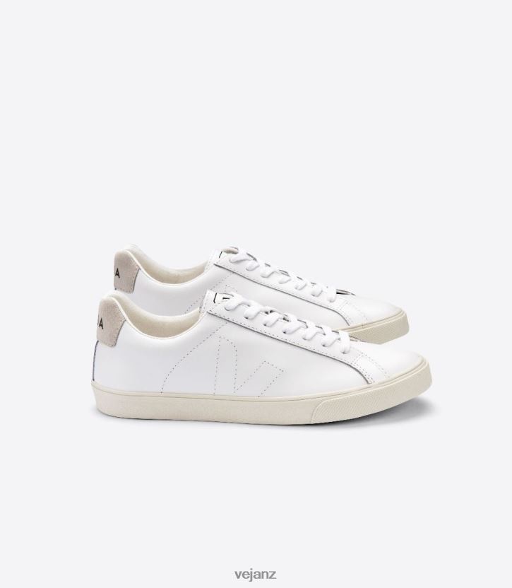 ESPLAR LEATHER WHITE Men Veja D42FZB89 Shoes