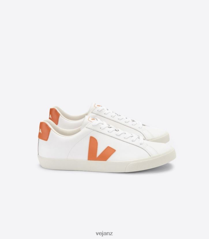 ESPLAR LEATHER WHITE PUMPKIN Men Veja D42FZB93 Shoes