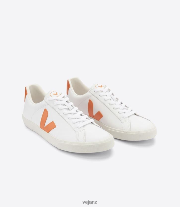 ESPLAR LEATHER WHITE PUMPKIN Men Veja D42FZB93 Shoes