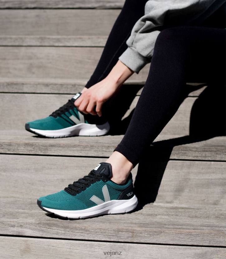 MARLIN LT V-KNIT BRITTANY OXFORD GREY Men Veja D42FZB208 Shoes