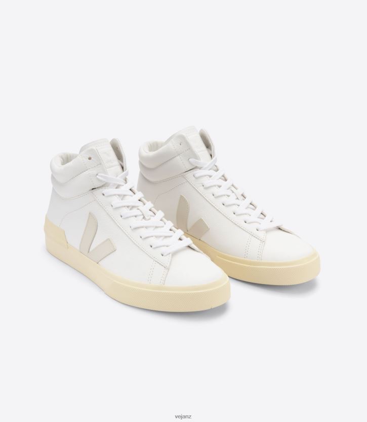 MINOTAUR CHROMEFREE LEATHER WHITE PIERRE BUTTER Men Veja D42FZB75 Shoes