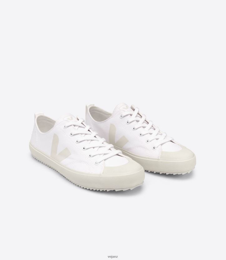 NOVA CANVAS WHITE PIERRE Men Veja D42FZB160 Shoes