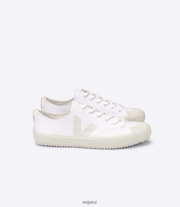 NOVA CANVAS WHITE PIERRE Men Veja D42FZB160 Shoes