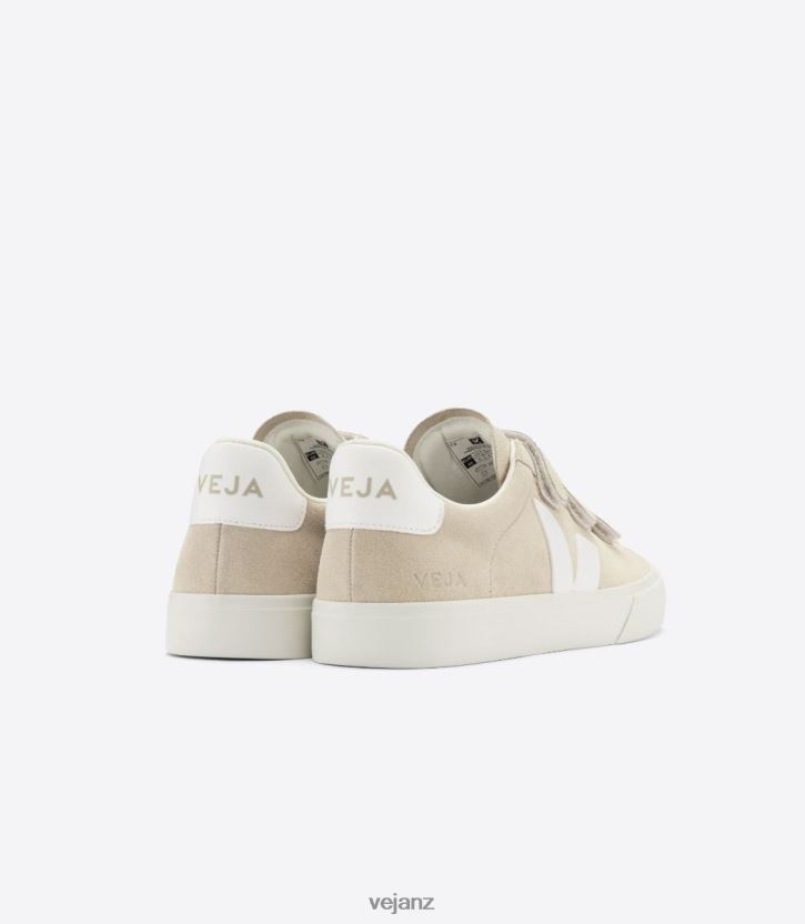 RECIFE CHROMEFREE LEATHER ALMOND WHITE Men Veja D42FZB114 Shoes