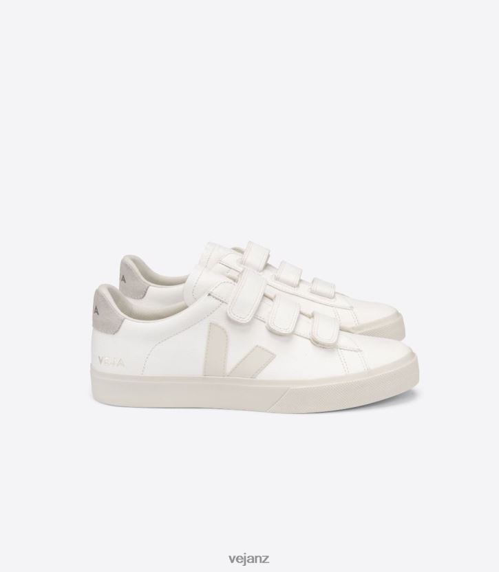 RECIFE CHROMEFREE LEATHER WHITE PIERRE NATURAL Men Veja D42FZB117 Shoes