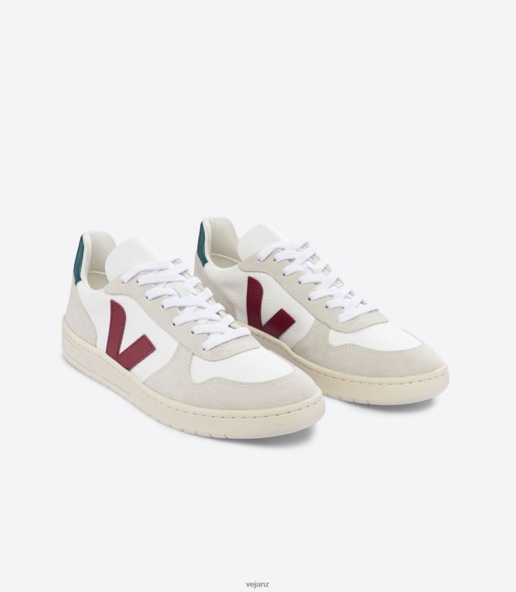 V-10 B-MESH WHITE MARSALA BRITTANY Men Veja D42FZB45 Shoes
