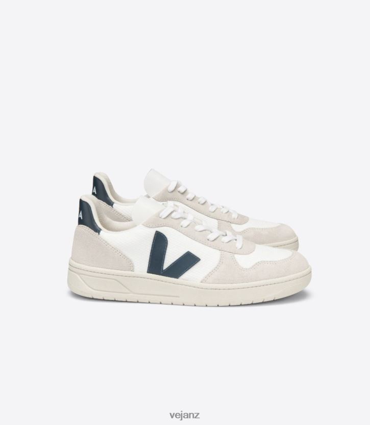 V-10 B-MESH WHITE NAUTICO Men Veja D42FZB46 Shoes