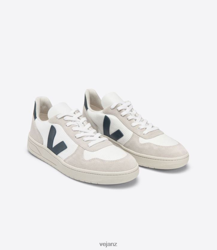 V-10 B-MESH WHITE NAUTICO Men Veja D42FZB46 Shoes