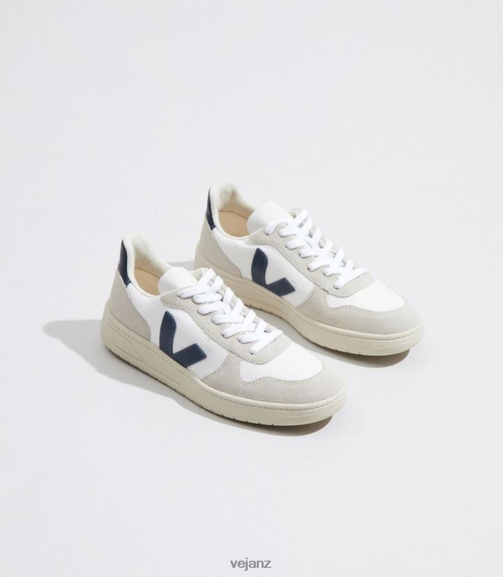 V-10 B-MESH WHITE NAUTICO Men Veja D42FZB46 Shoes