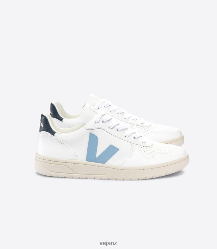V-10 CWL WHITE STEEL NAUTICO Men Veja D42FZB55 Shoes