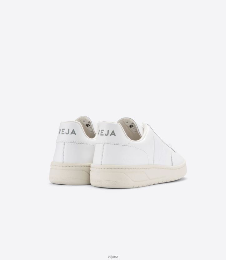 V-12 LEATHER WHITE Men Veja D42FZB33 Shoes