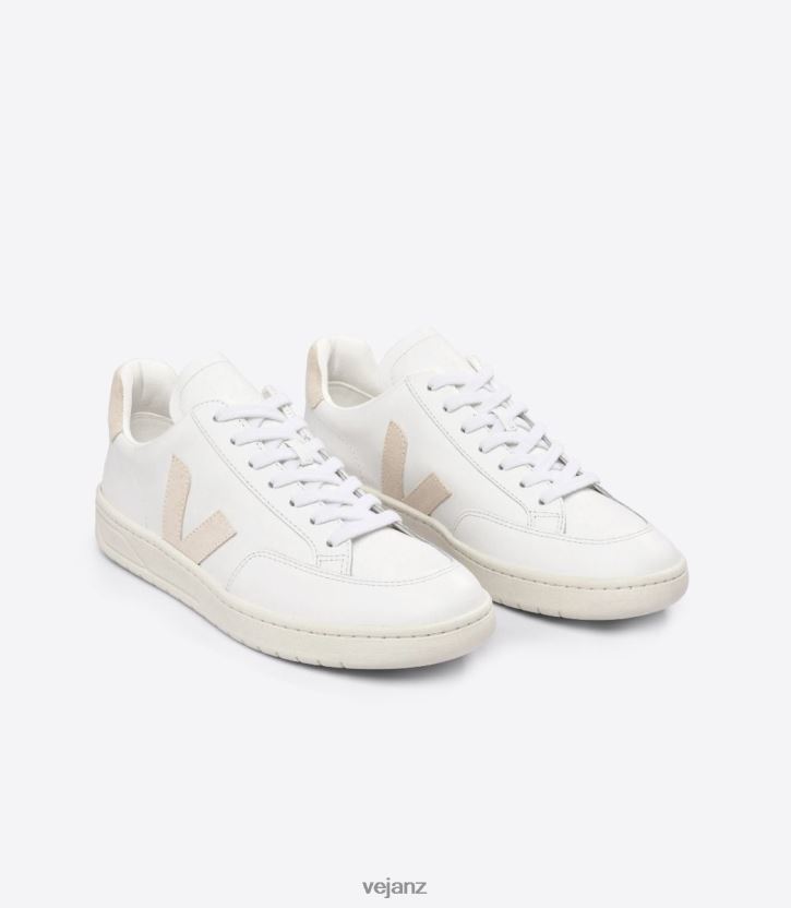 V-12 LEATHER WHITE SABLE Men Veja D42FZB25 Shoes
