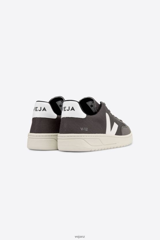V-12 VEGAN B-MESH GRAFITE WHITE Men Veja D42FZB37 Shoes