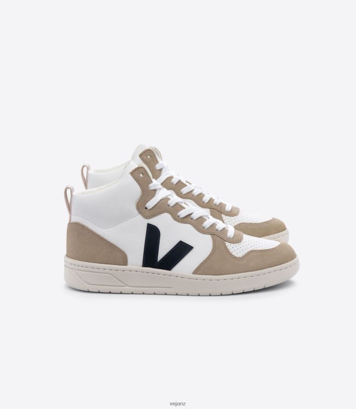 V-15 CHROMEFREE LEATHER WHITE NAUTICO SAHARA Men Veja D42FZB79 Shoes